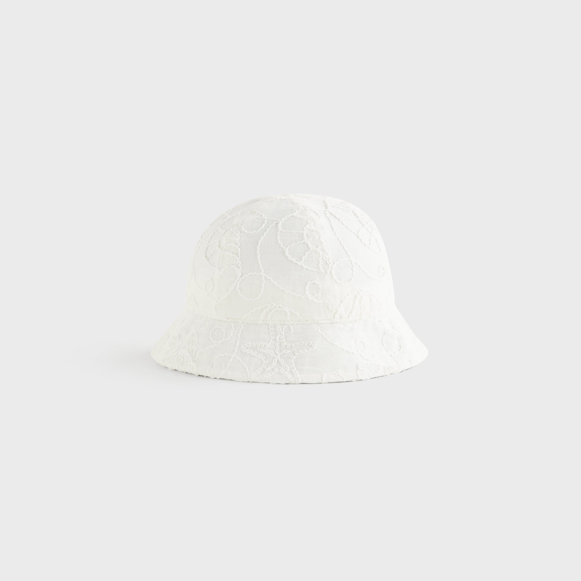 Kith Kids Canvas Rope Embroidered Lloyd Bucket Hat - Silk