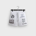 Kith New York To The World Curtis Short - Light Heather Grey