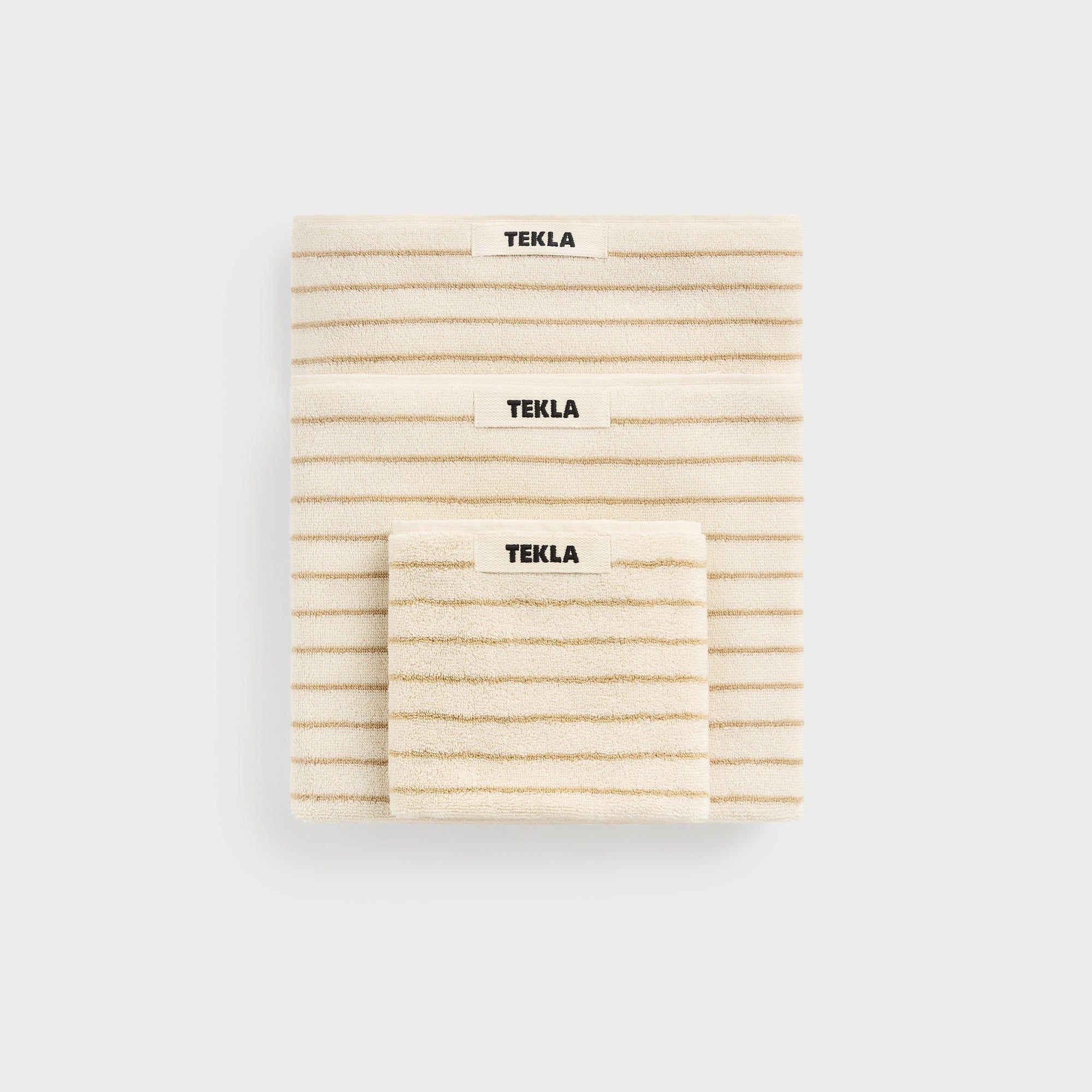 Tekla Guest Towel - Sienna Stripes