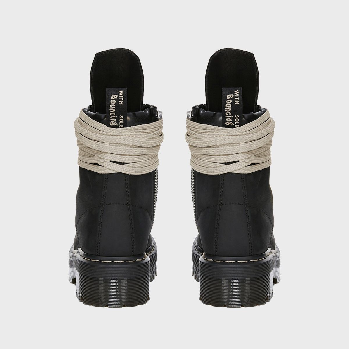 Dr. Martens x Rick Owens WMNS Quad Sole Steel Toe Boot - Black
