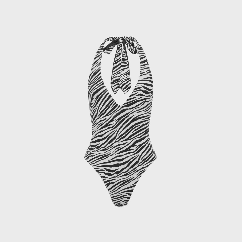 Bond Eye Reversible Stevia One Piece - Zebra / Black