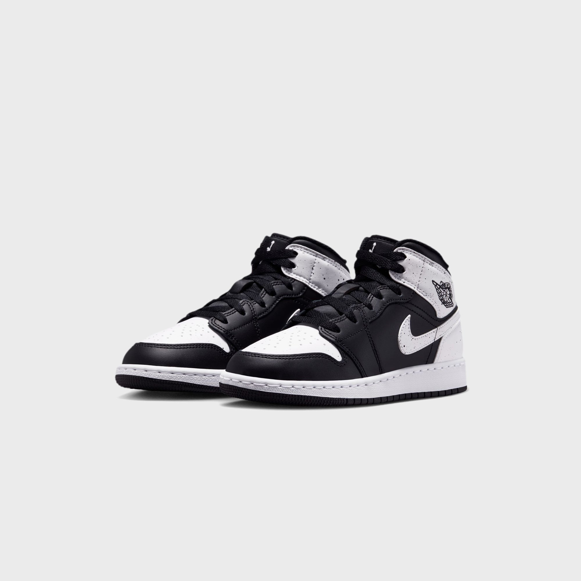 Jordan GS Air Jordan 1 Mid - Black / White