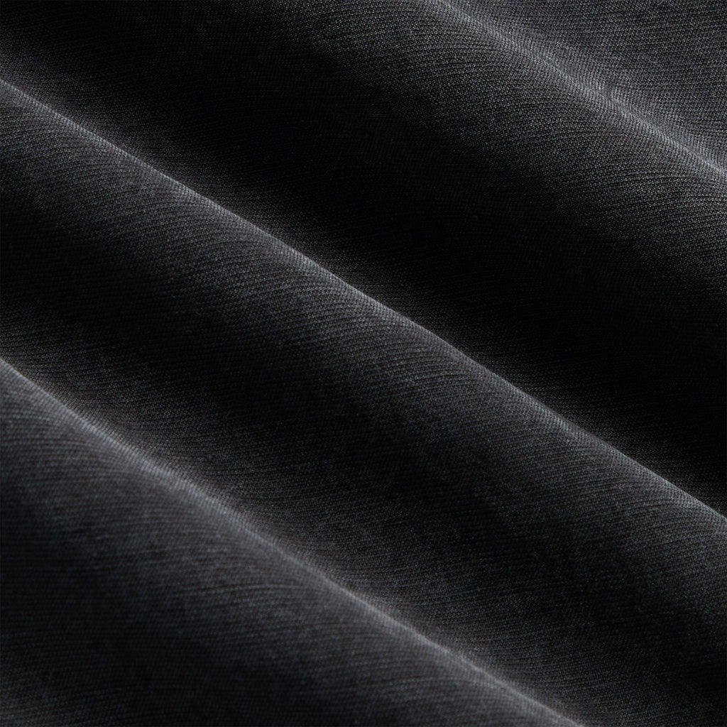 Kith Cupro Linen Long Sleeve Caelan Shirt - Black