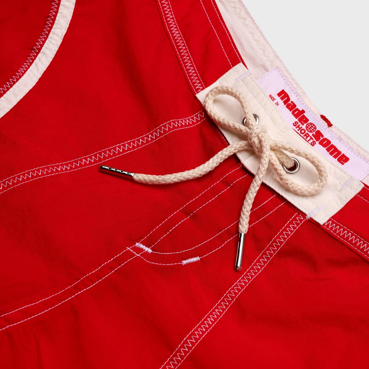 Made Some Short Shorts - Red / White