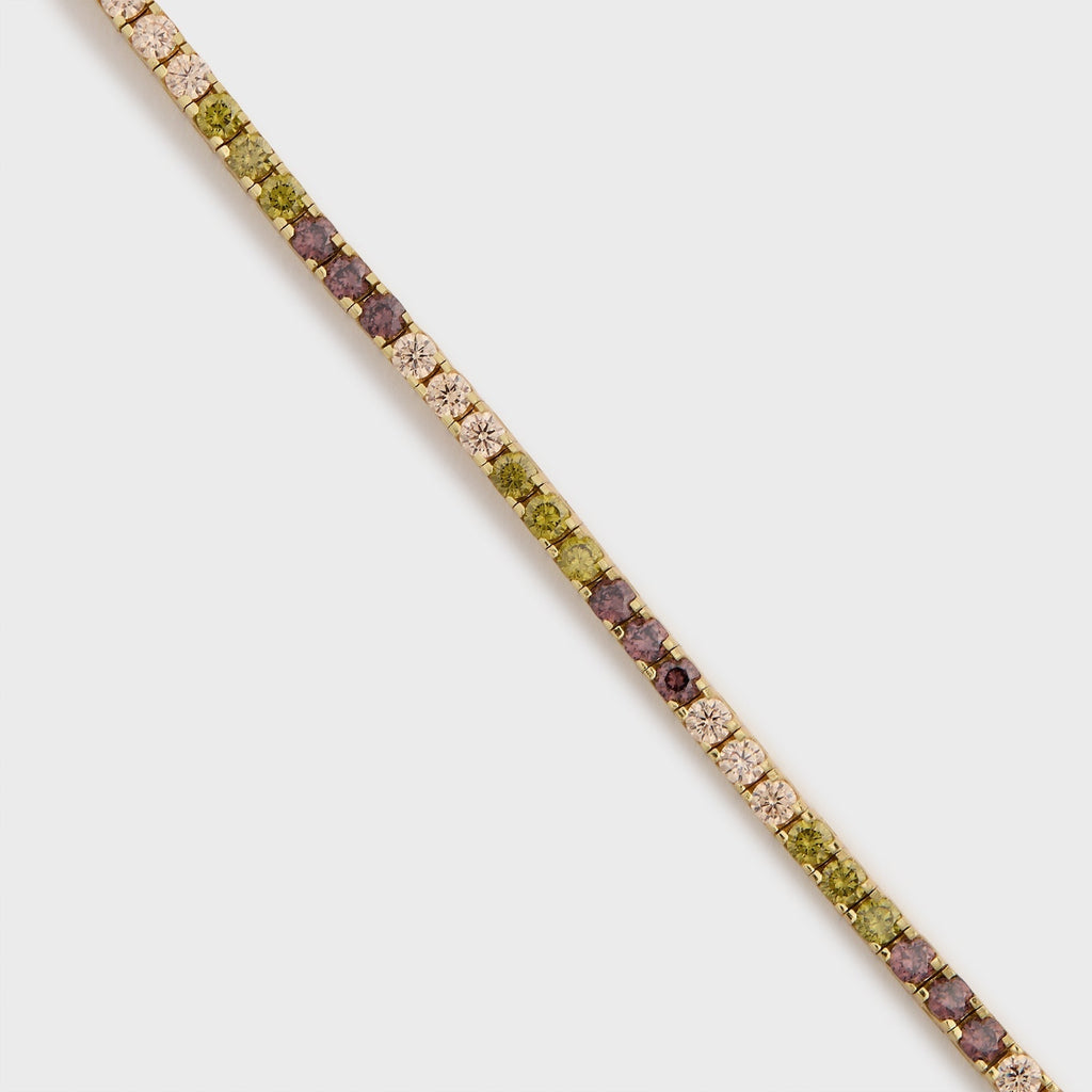 Hatton Labs Classic Tennis Chain - Sterling Silver / Mixed