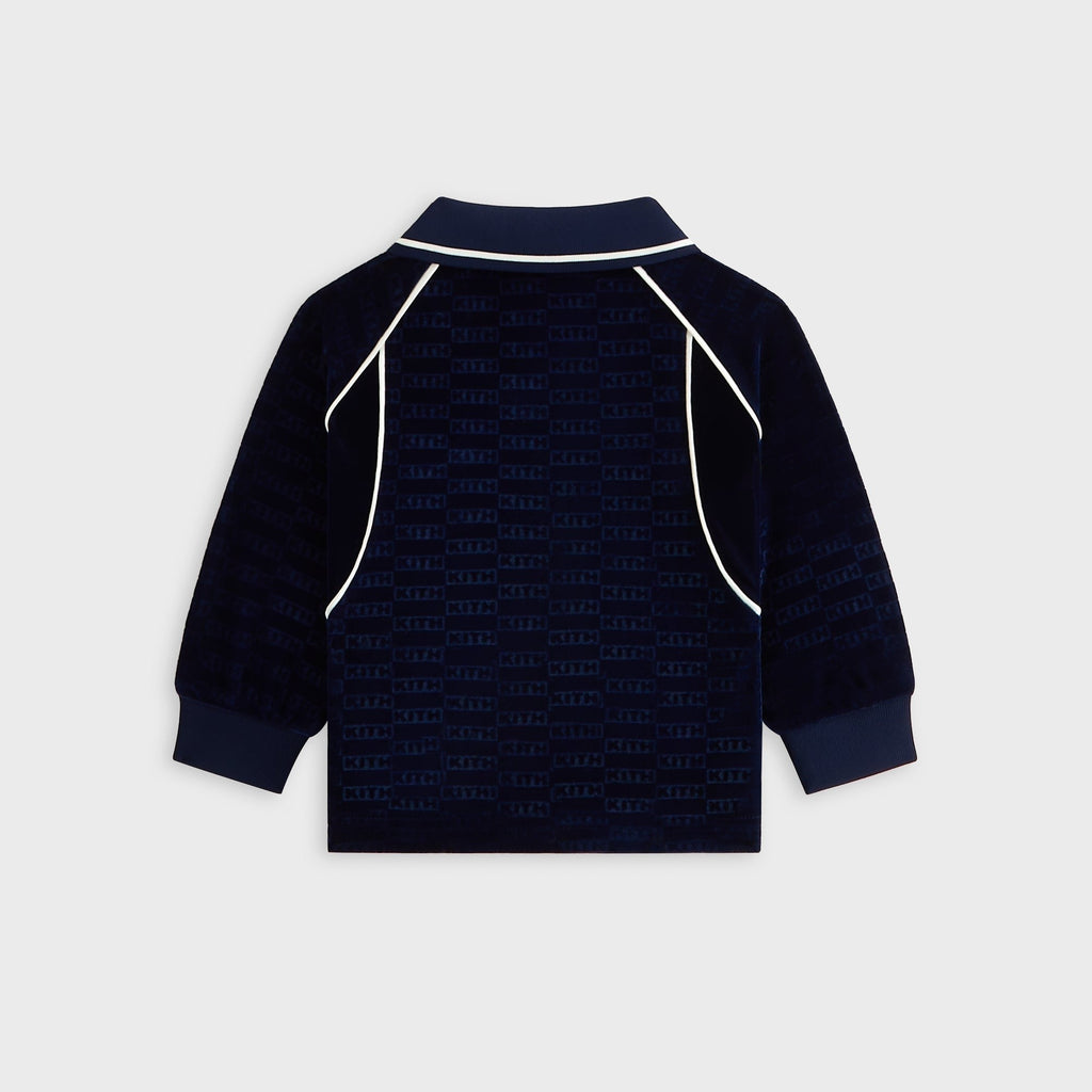 Kith Baby Long Sleeve Soccer Jersey Polo Shirt - Nocturnal