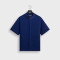 Kith Double Crepe Casper Shirt - Deep Royal