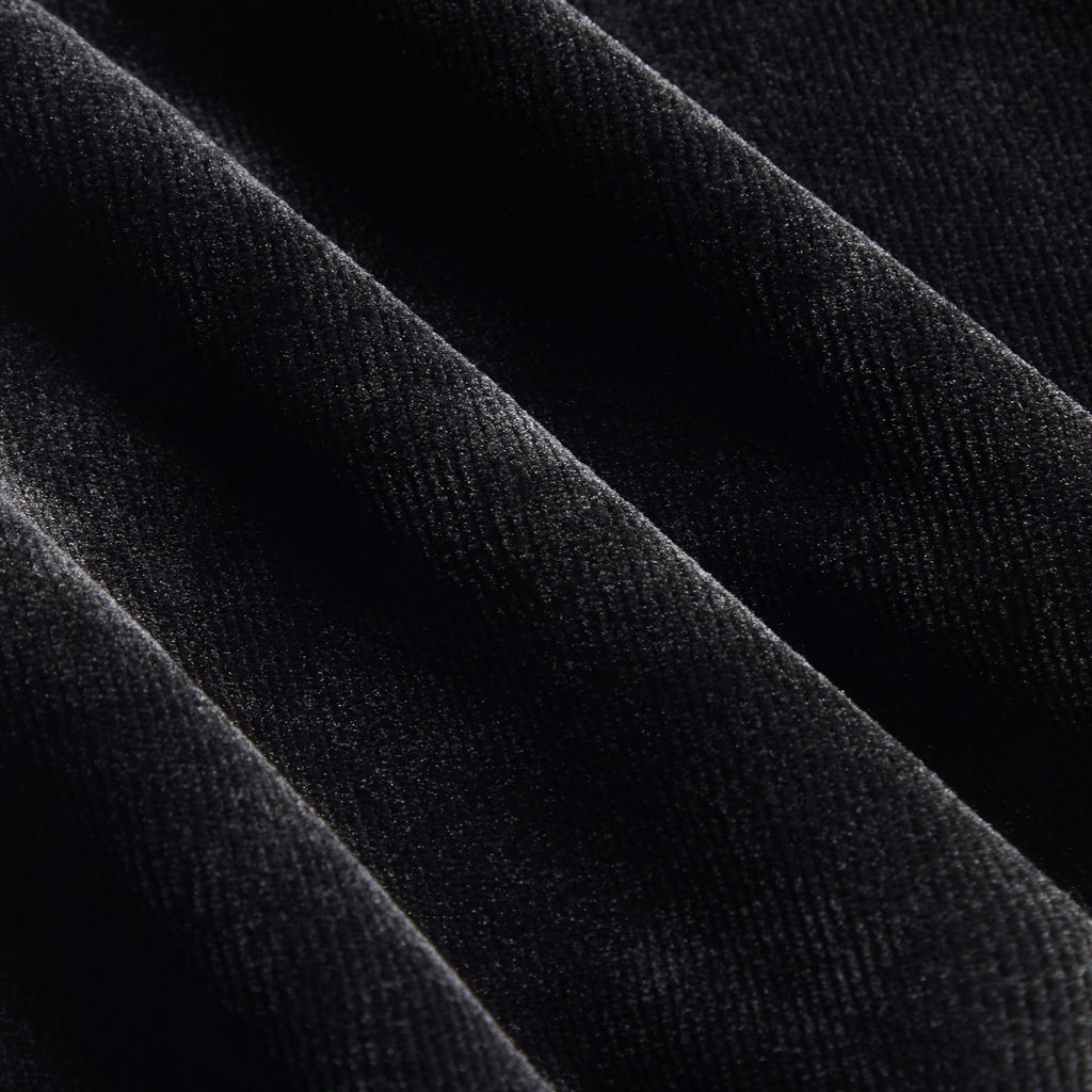 Kith Kids Textured V-Neck Collar Nelson Sweatshirt - Black - PH