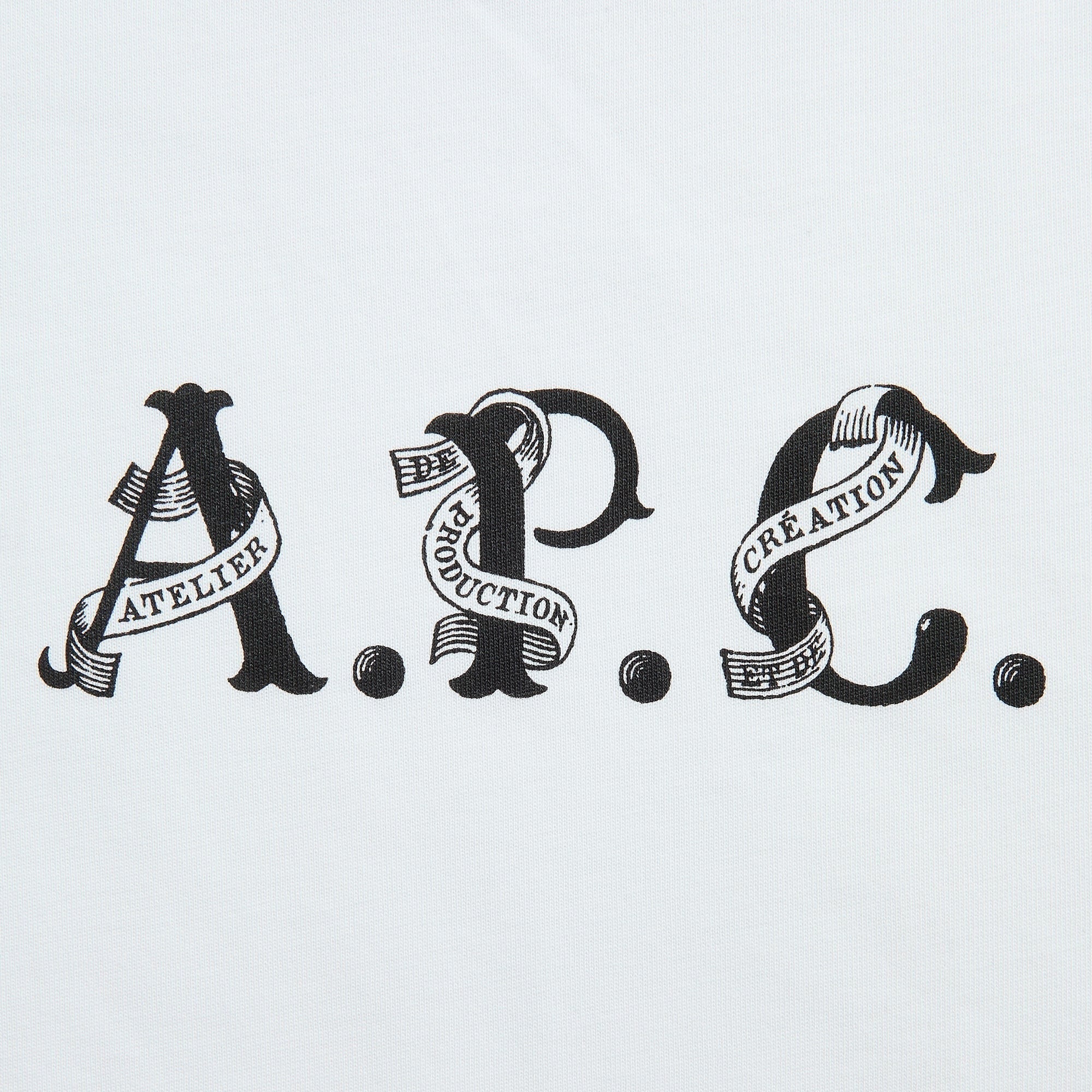 A.P.C. Tee Hugo Jersey - Aab White