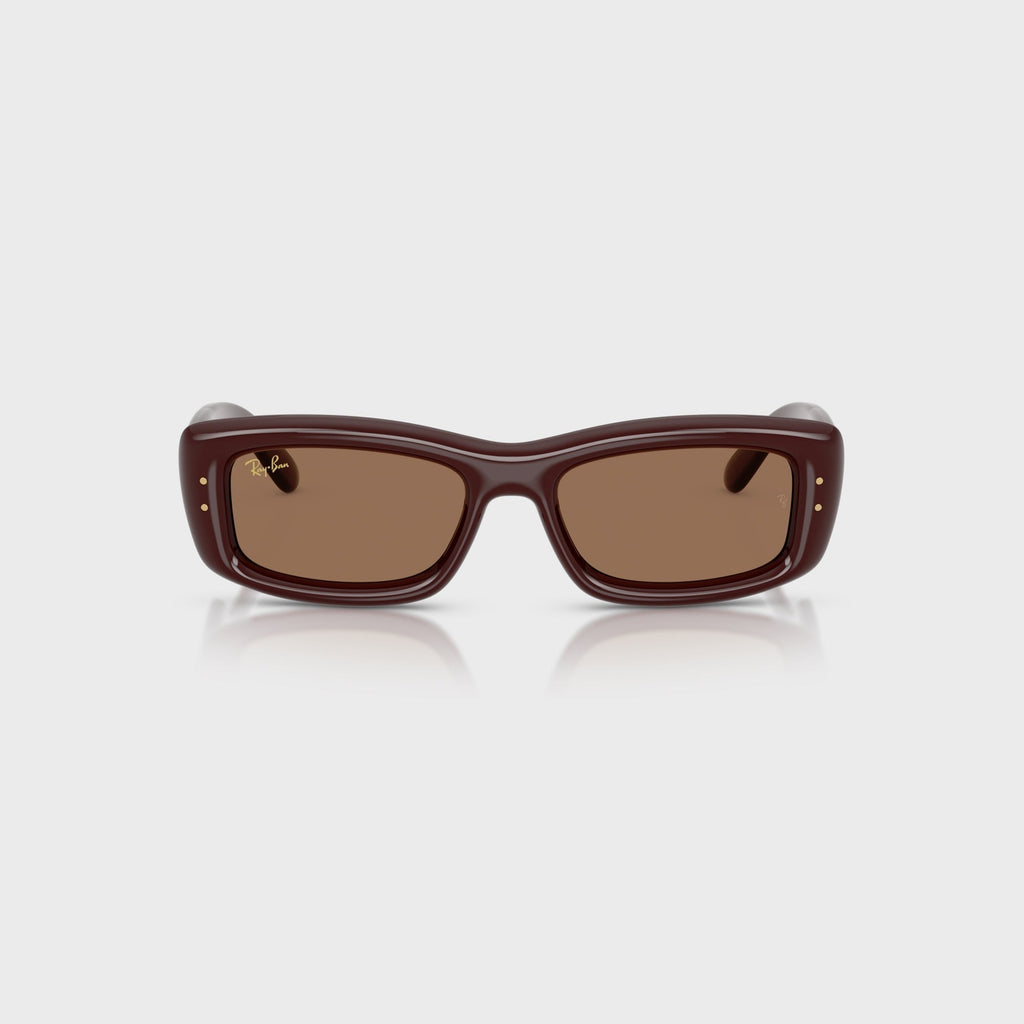 Ray-Ban x A$AP Rocky Kiliane Puffer Sunglasses - Transparent Brown Frame / Brown Lens