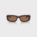 Ray-Ban x A$AP Rocky Kiliane Puffer Sunglasses - Transparent Brown Frame / Brown Lens