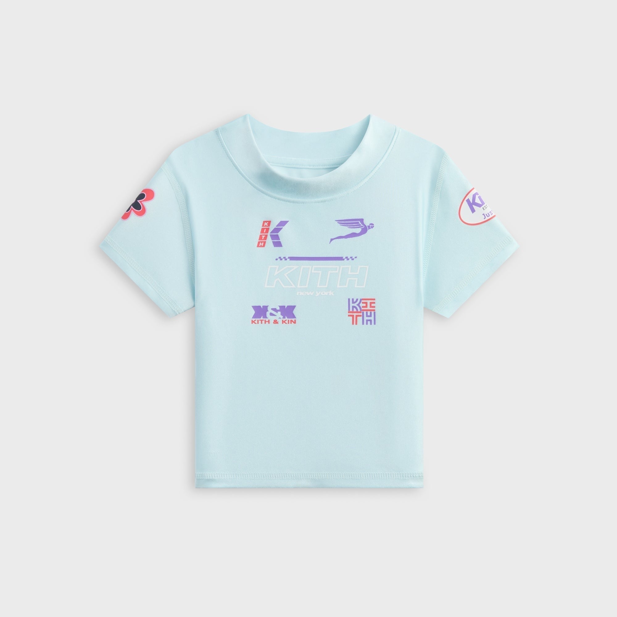 Kith Kids Active Mulberry Logo Tee - Surry