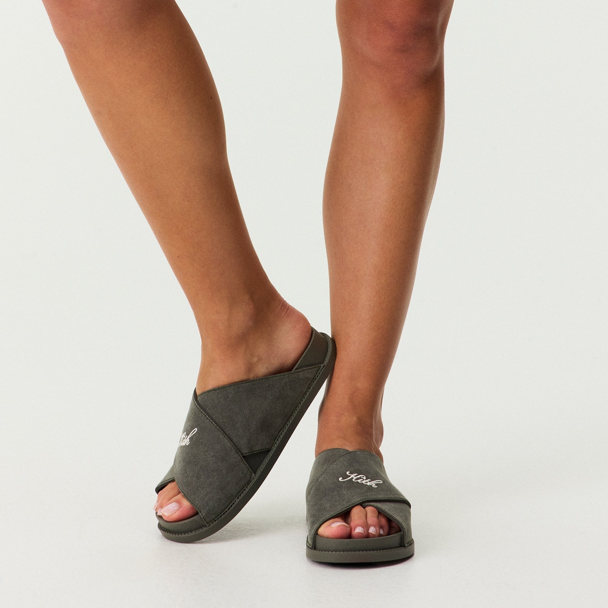 Kith Women Criss Cross Slides - Arame