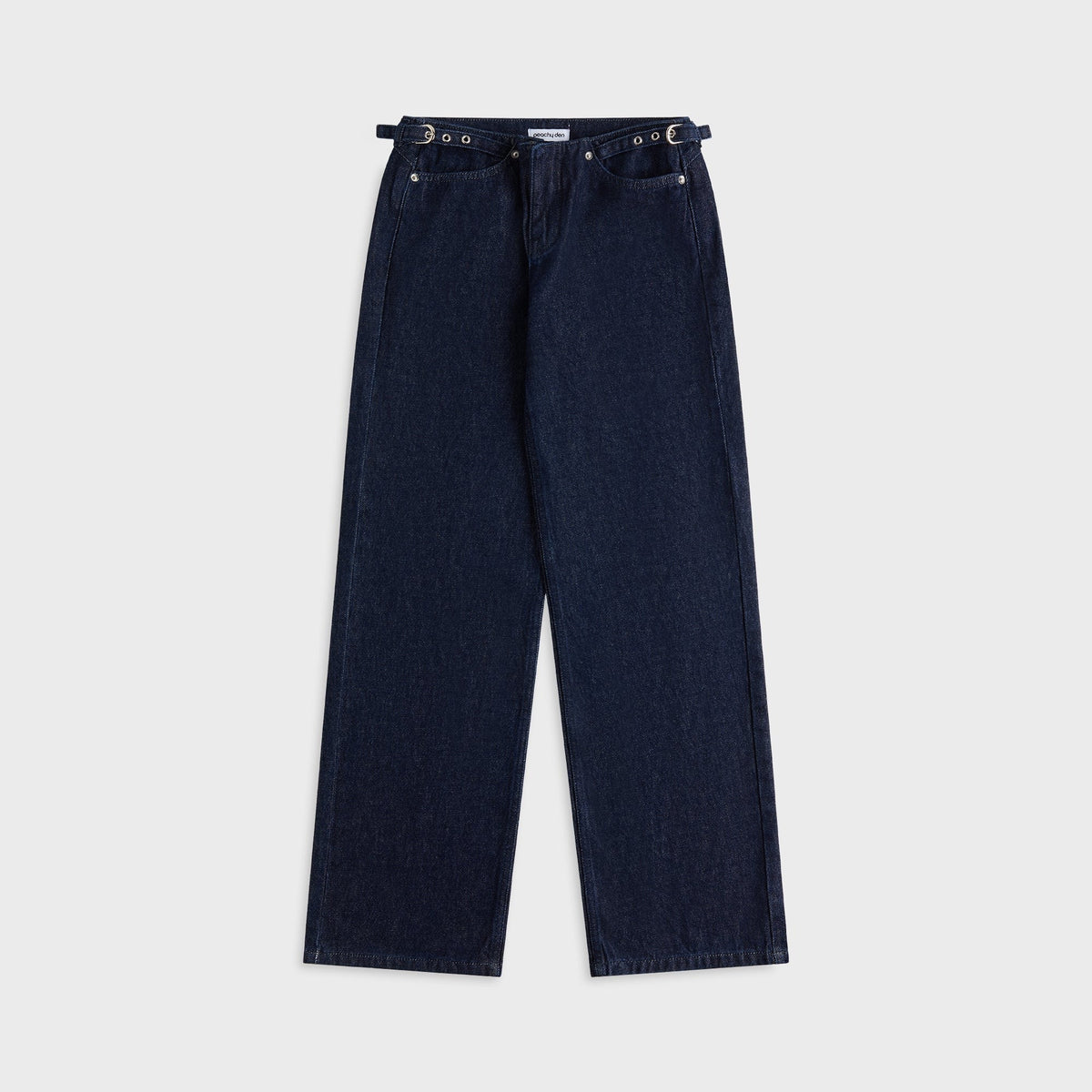 Peachy Den Stevie Low Rise Jean - Indigo Rinse