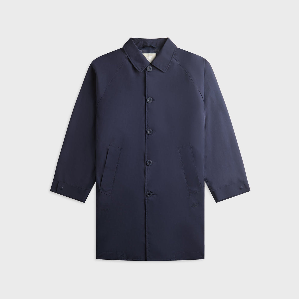 New Balance Grey Lightweight Coat - Team Navy