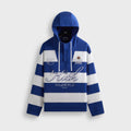 Kith Compact Fleece Striped Caleb Anorak Hoodie - Layer