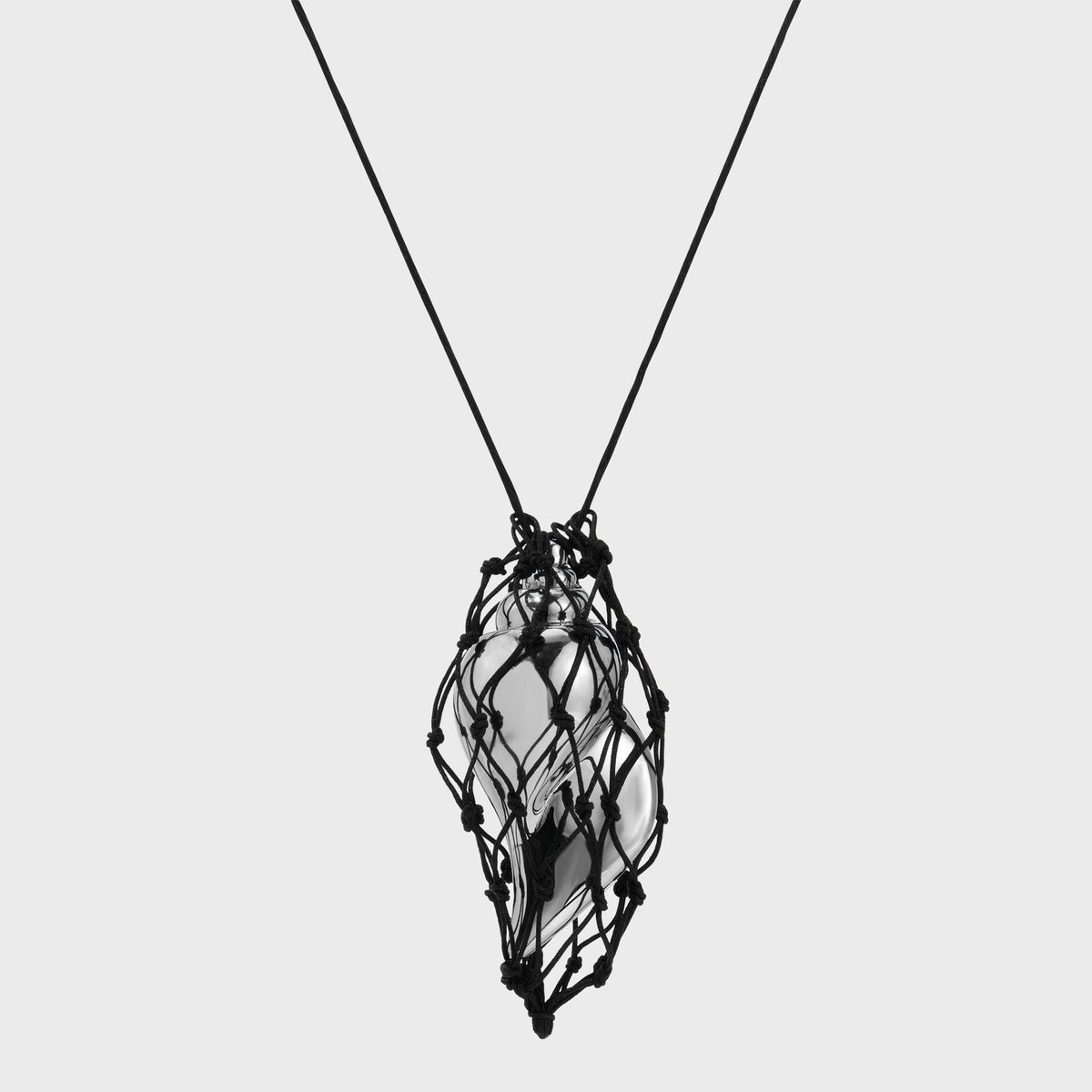 Heaven Mayhem Sterling Necklace - Black / Silver