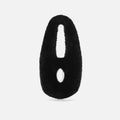 Alexander Wang Dome Slouchy Medium Hobo Faux Fur Bag - Black