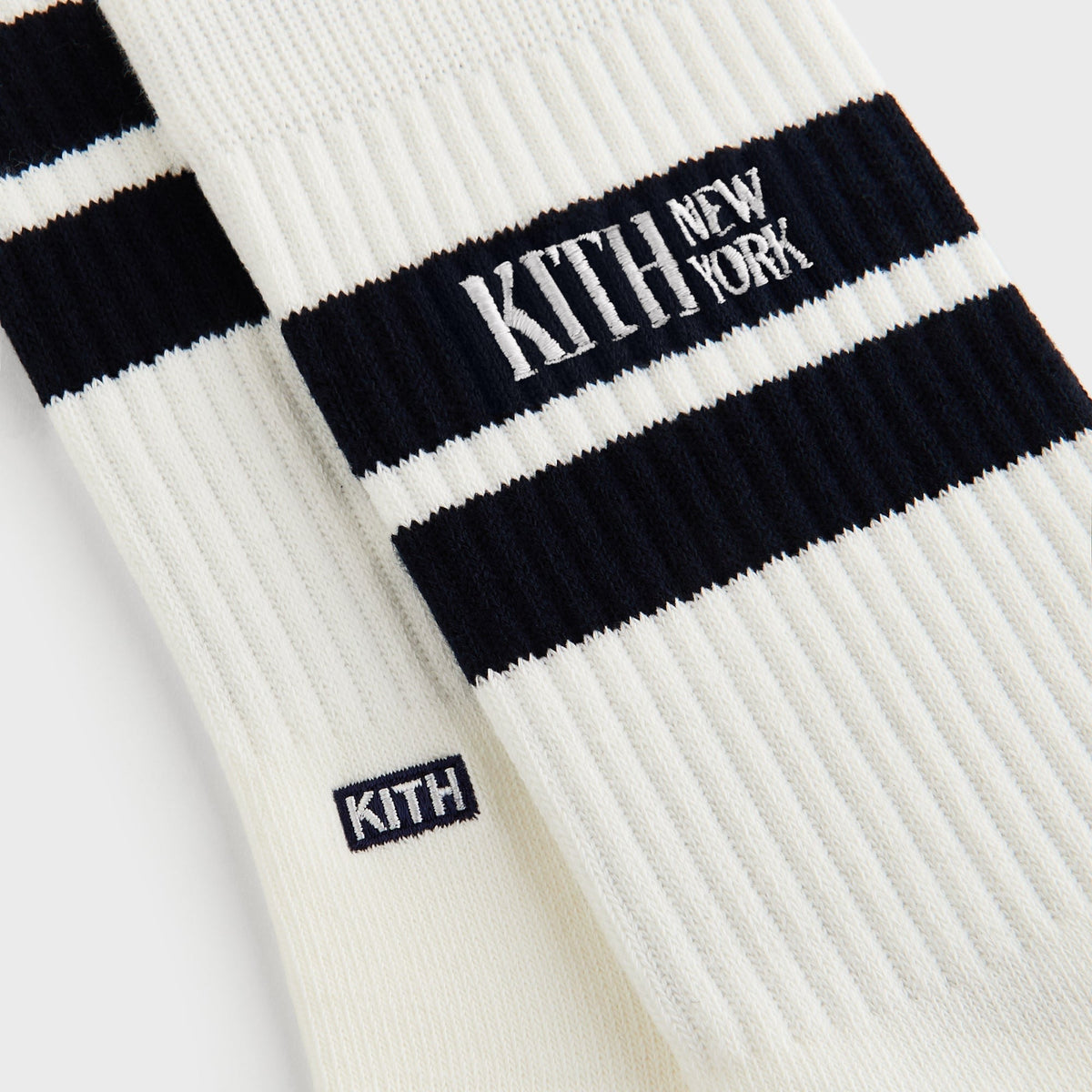 Kith Calf Stripe Socks - Silk