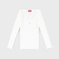 Diesel T-Bal-OD Long Sleeve Tee - White