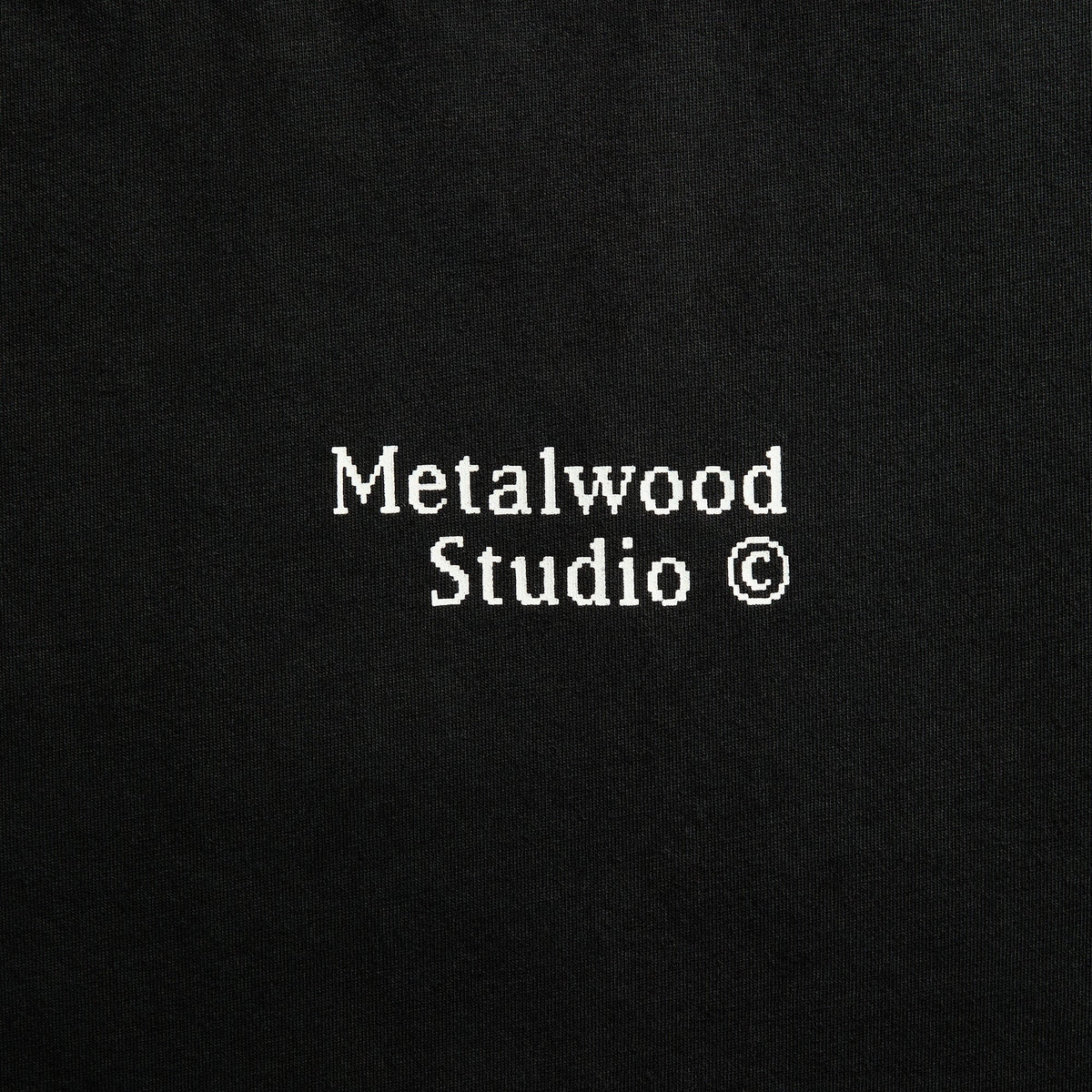 Metalwood Captcha Tee - Black