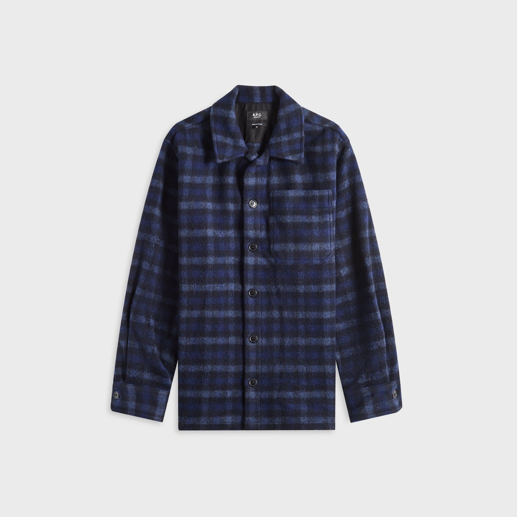 A.P.C. Surchemise Stanley Overshirt - Dark Navy