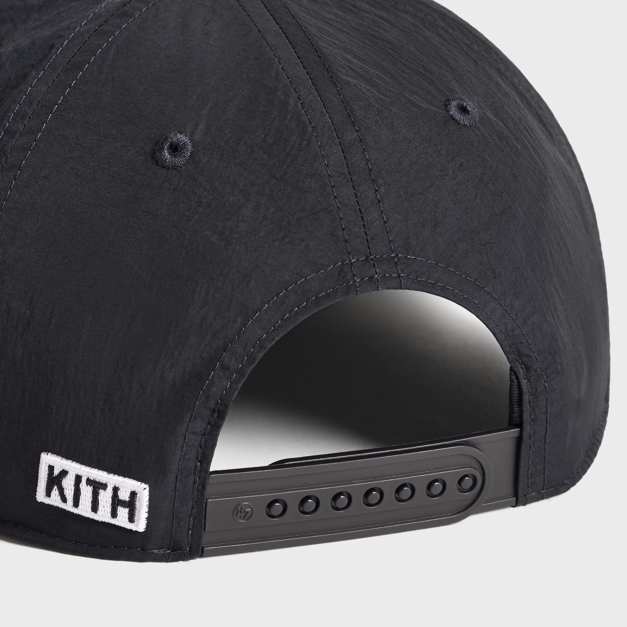 Kith & '47 for the New York Mets Nylon SL Hitch Snapback - Black