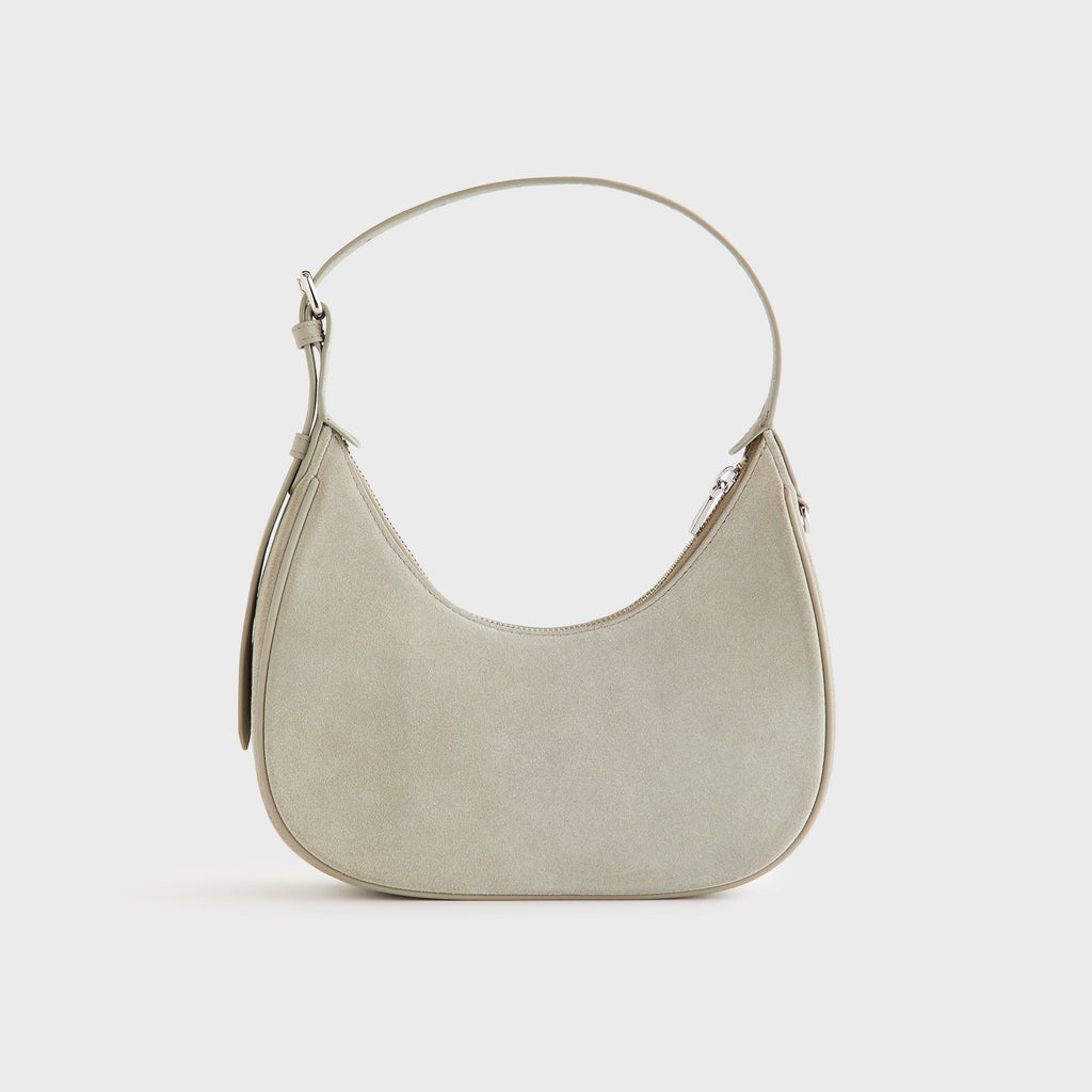 Kith Women Imana Suede Mix Crescent Shoulder Bag - Sandy Taupe