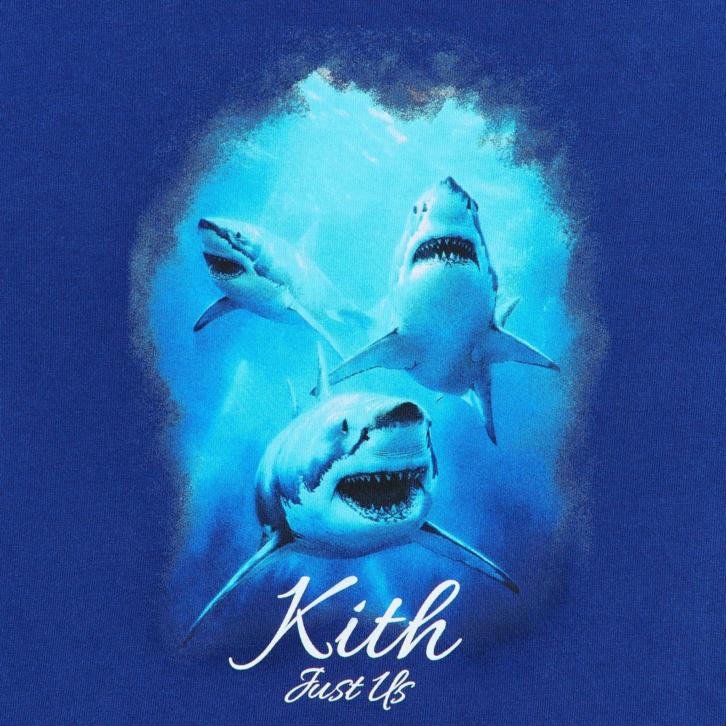 Kith Kids Great White Shark Vintage Graphic Tee - Layer