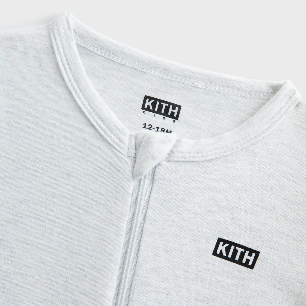 Kith Baby Coverall - Light Heather Grey