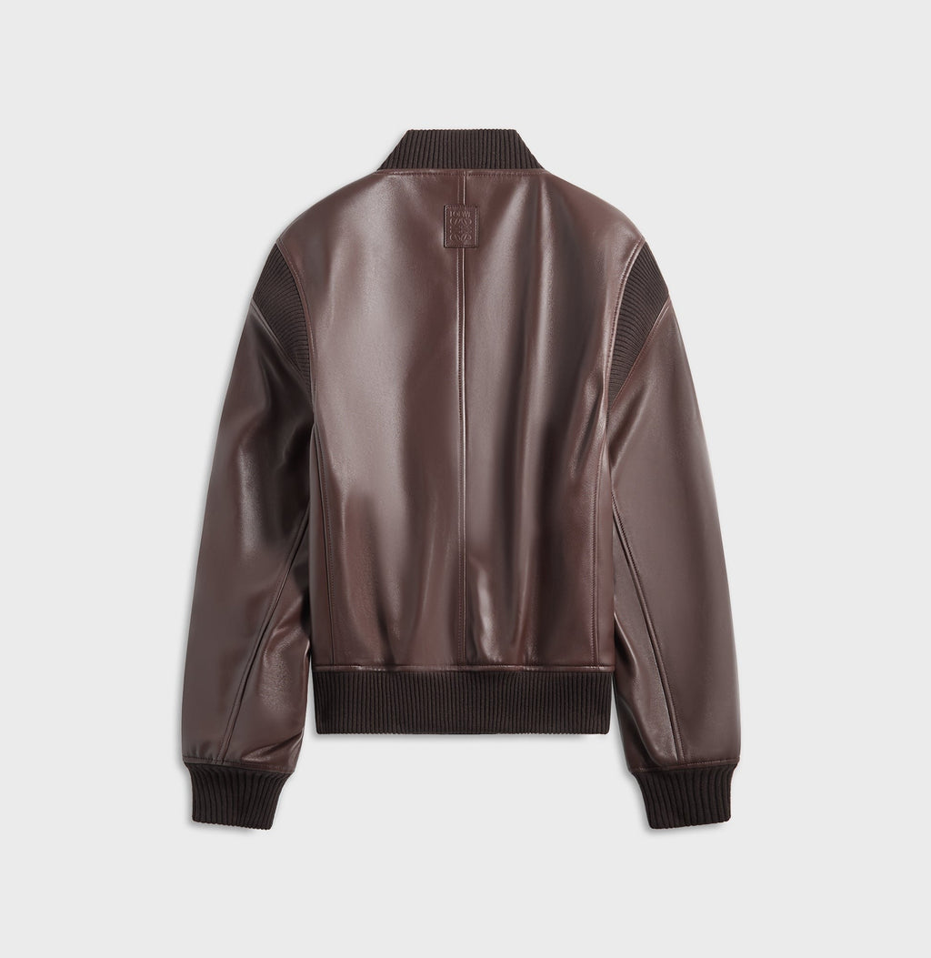 Loewe Bomber Jacket - Chocolate Brown
