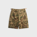 Ksubi Trooper Woodland Cargo Short - Green