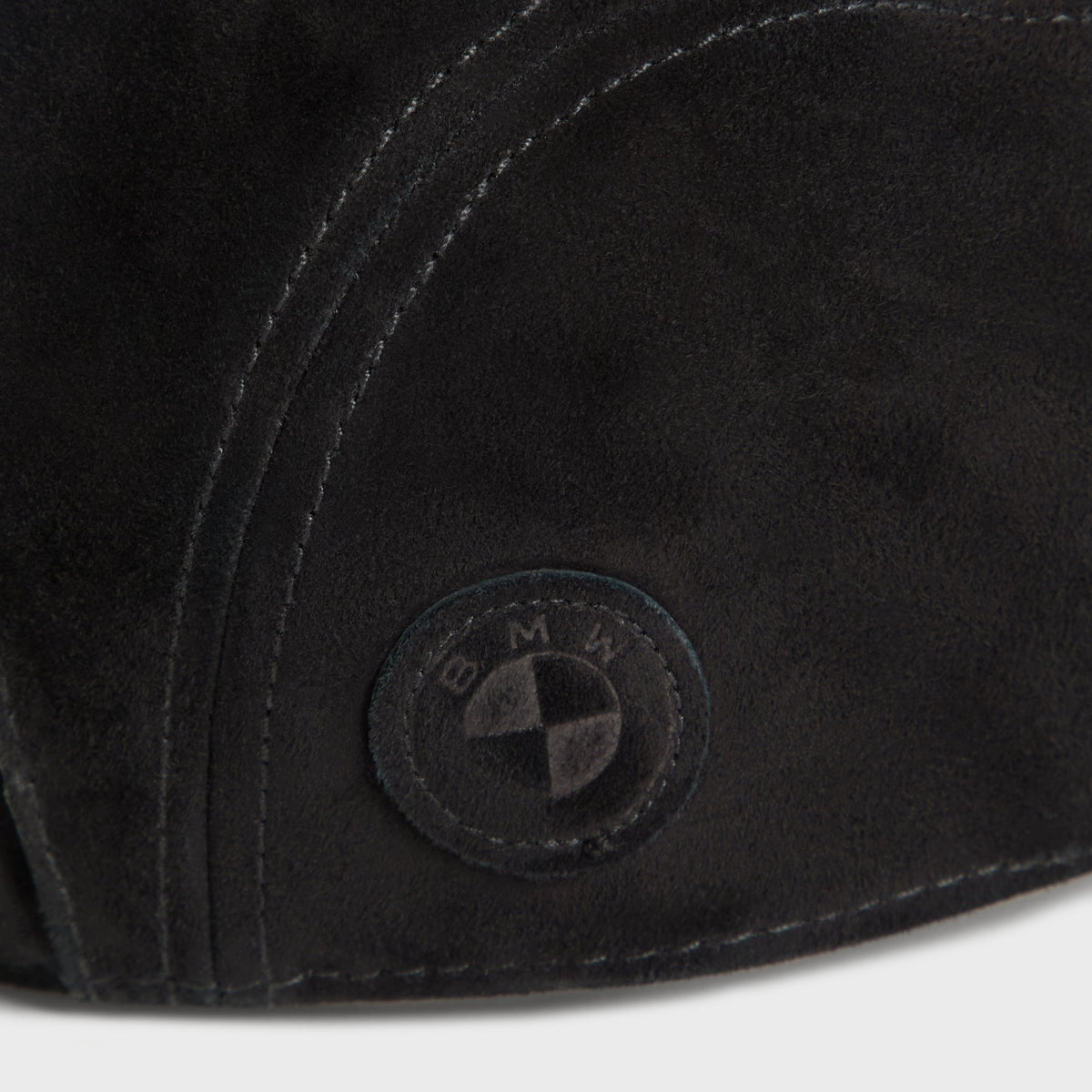 Kith for BMW Sheep Suede Drivers Cap - Black