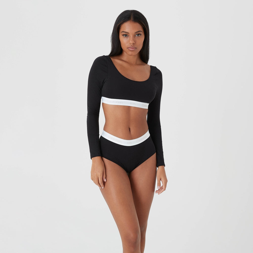 Kith Women for Calvin Klein Seasonal L/S Bralette - Black