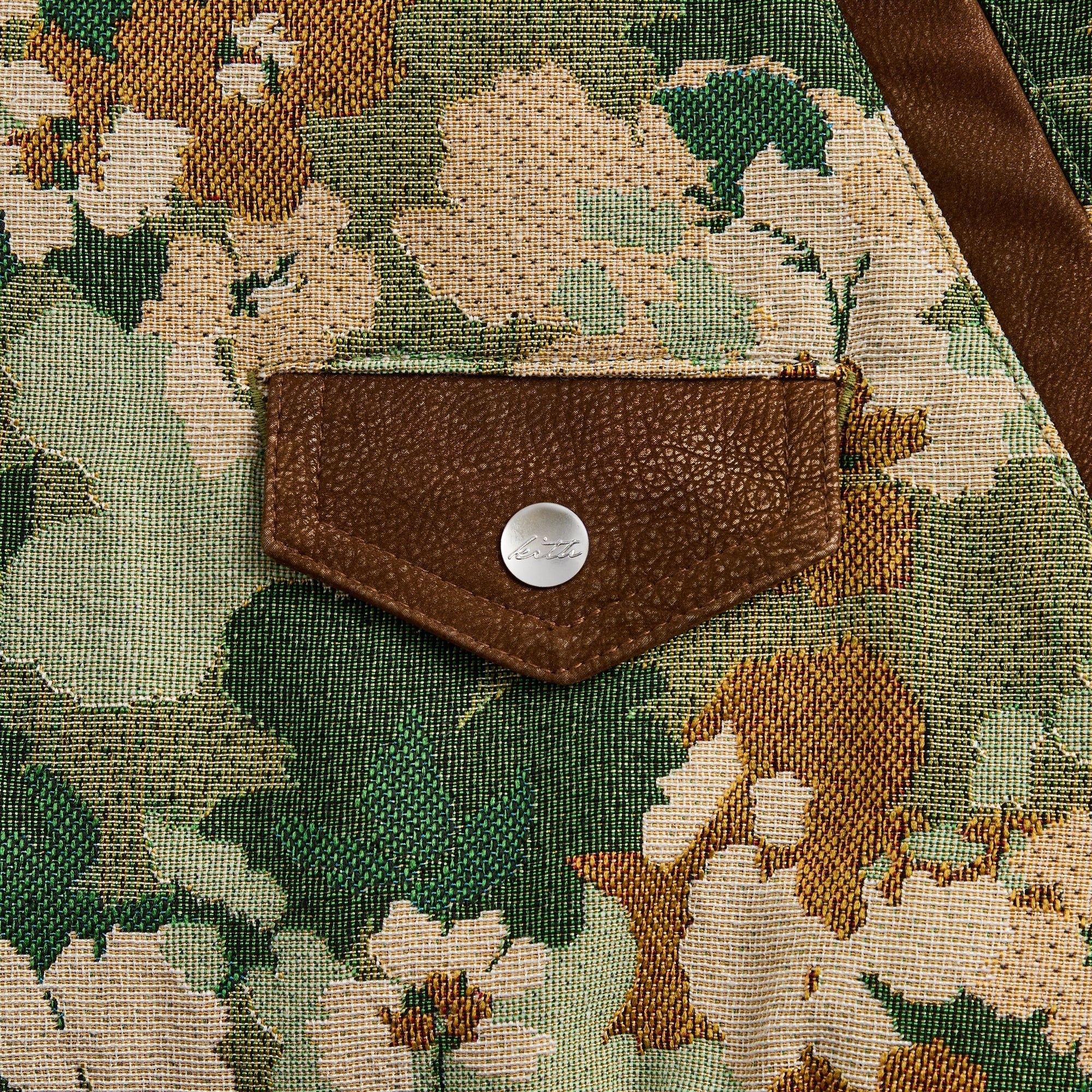 Kith Camo Floral Tapestry Cassius Jacket - Sage