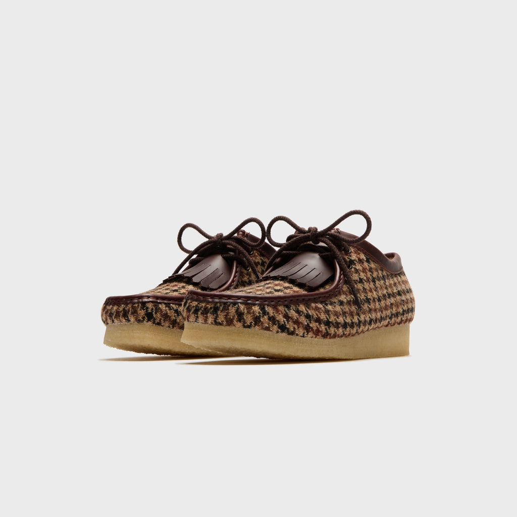 Clarks Wallabee - Brown Tweed Combination