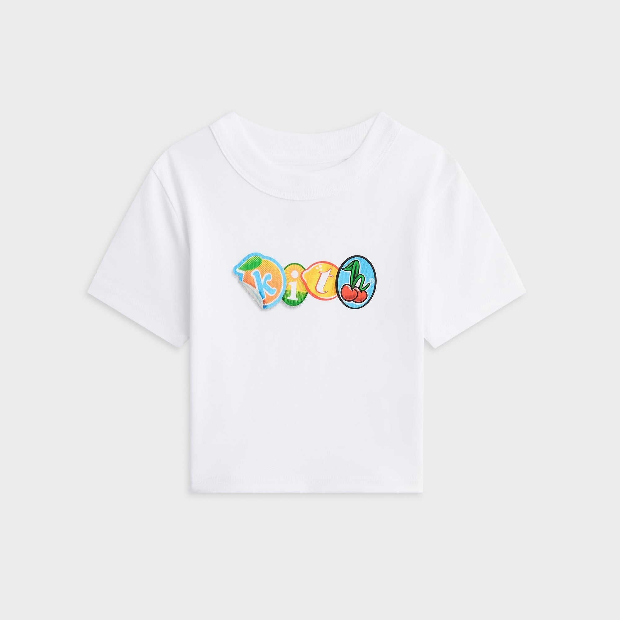 Kith Kids Stickers Graphic Mulberry II Tee - White