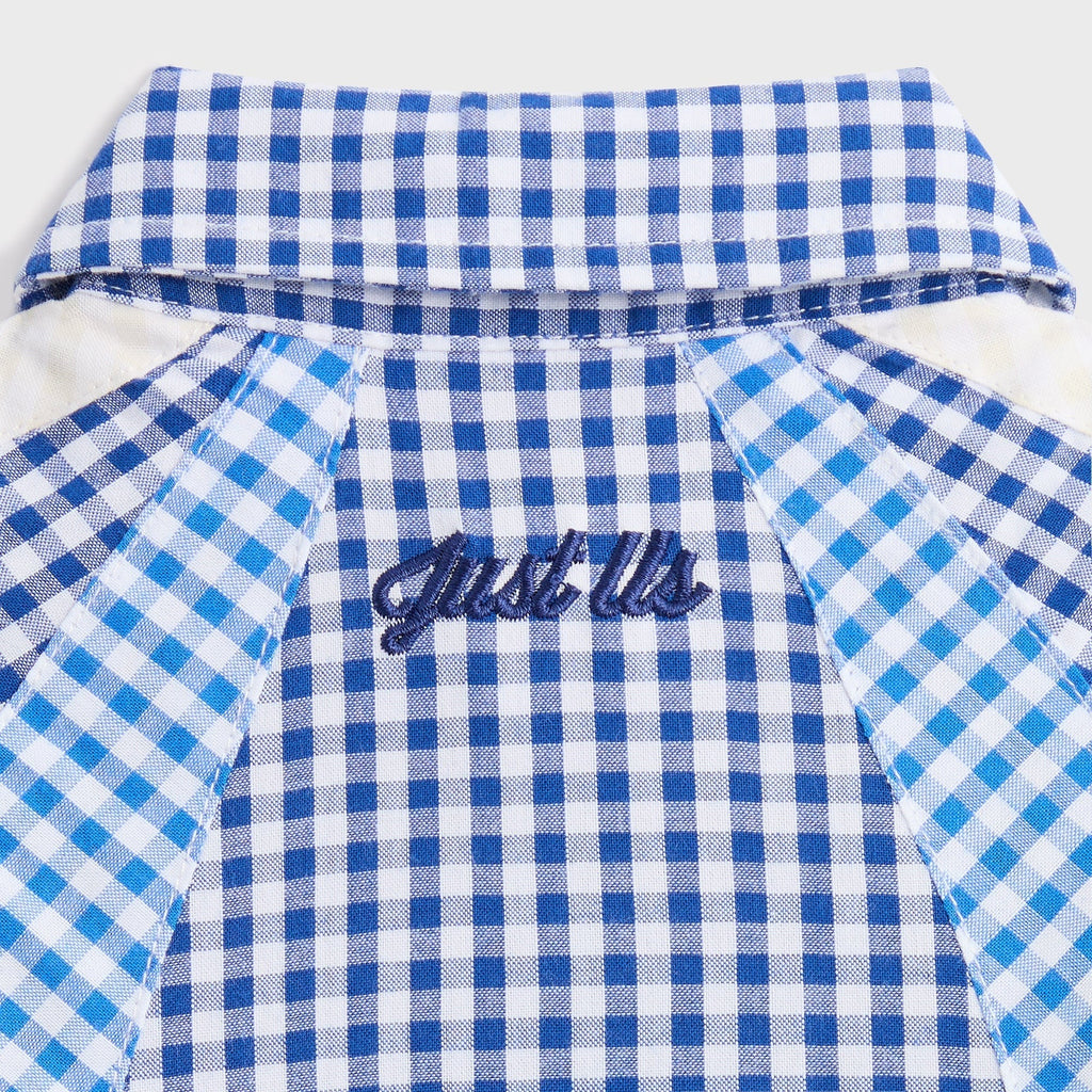 Kith Baby Color-Blocked Gingham Apollo Shirt - Layer