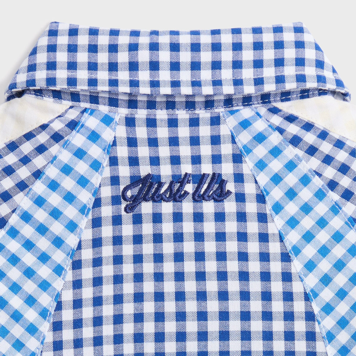 Kith Baby Color-Blocked Gingham Apollo Shirt - Layer