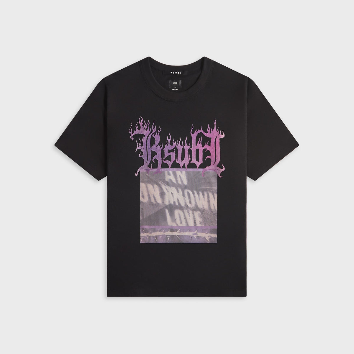 Ksubi Alter Sid Short Sleeve Tee - Bleach Black
