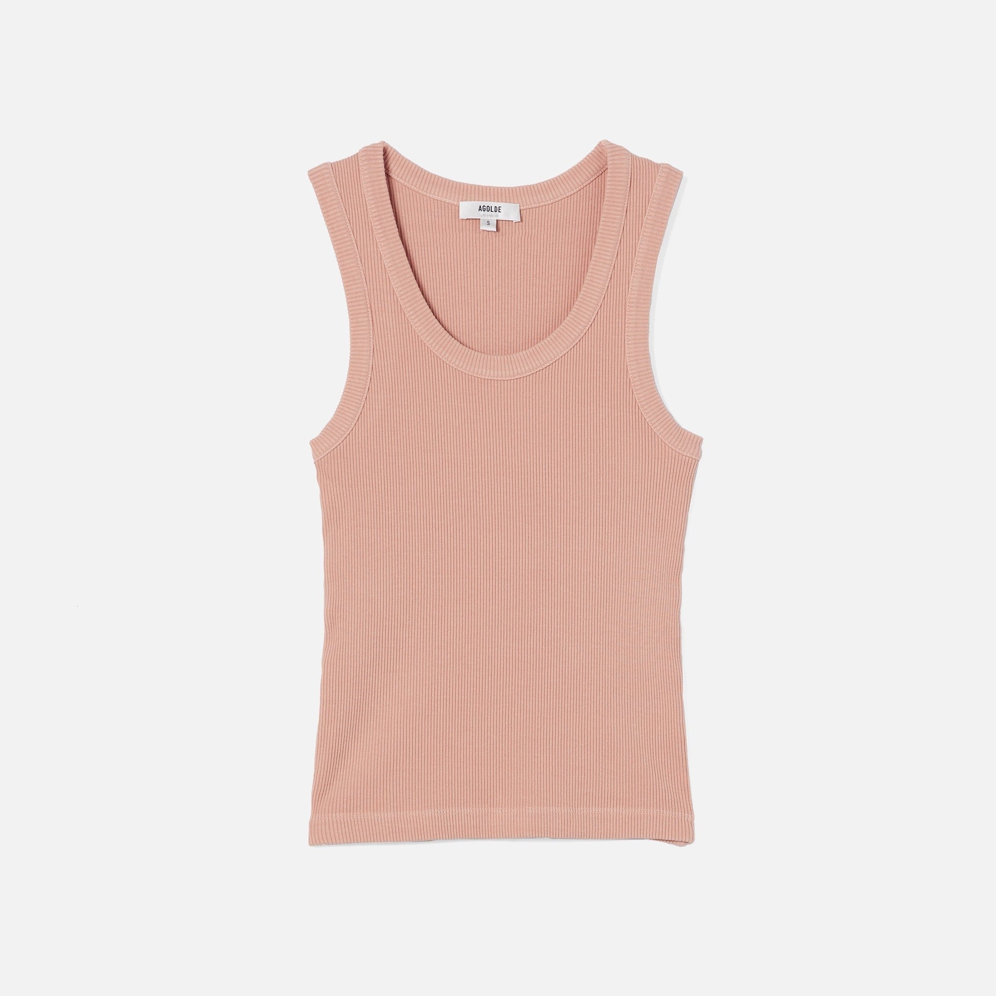 Agolde Poppy Tank - Pink Salt