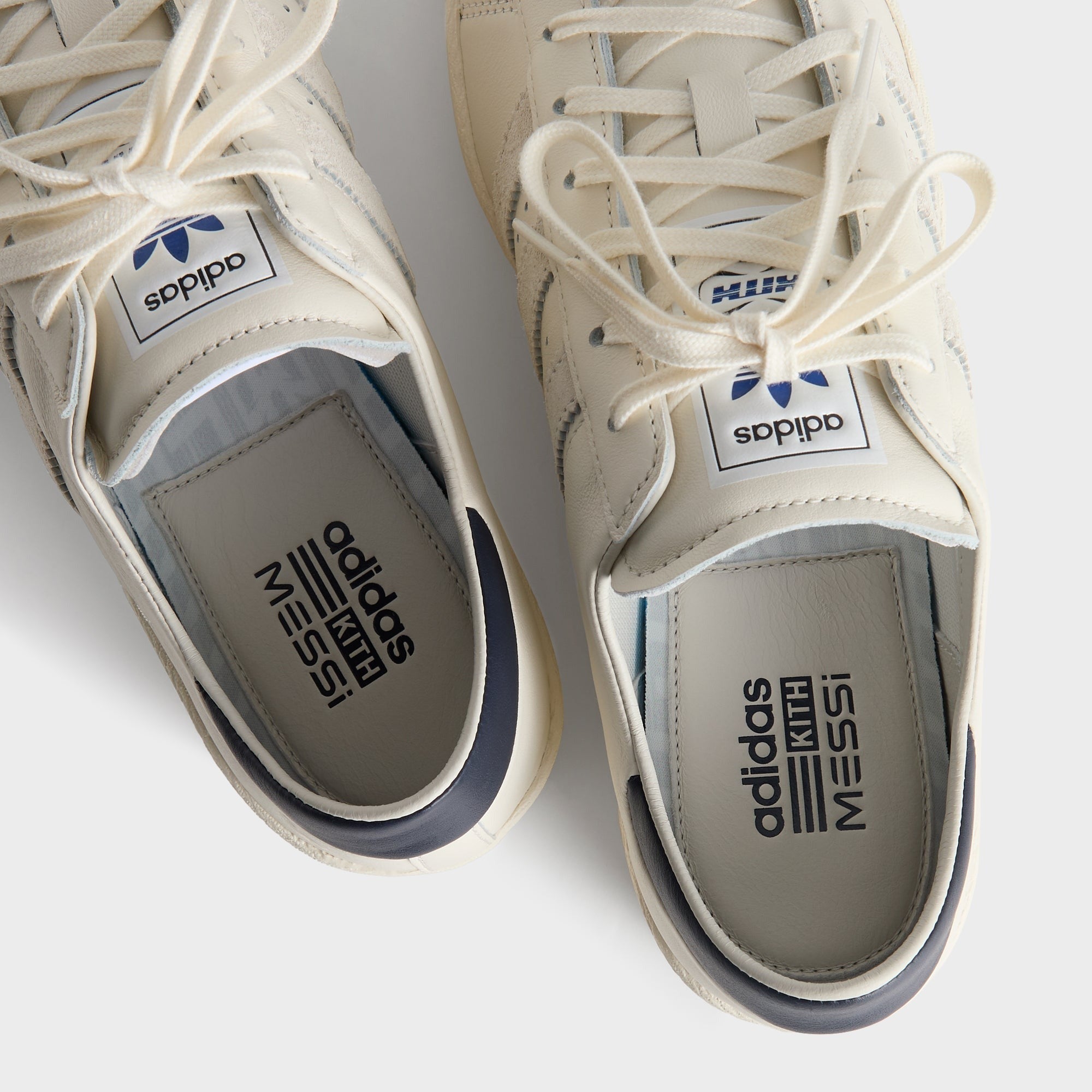 Kith & Messi for adidas Football Superstar - Off White / Off White / Legend Ink