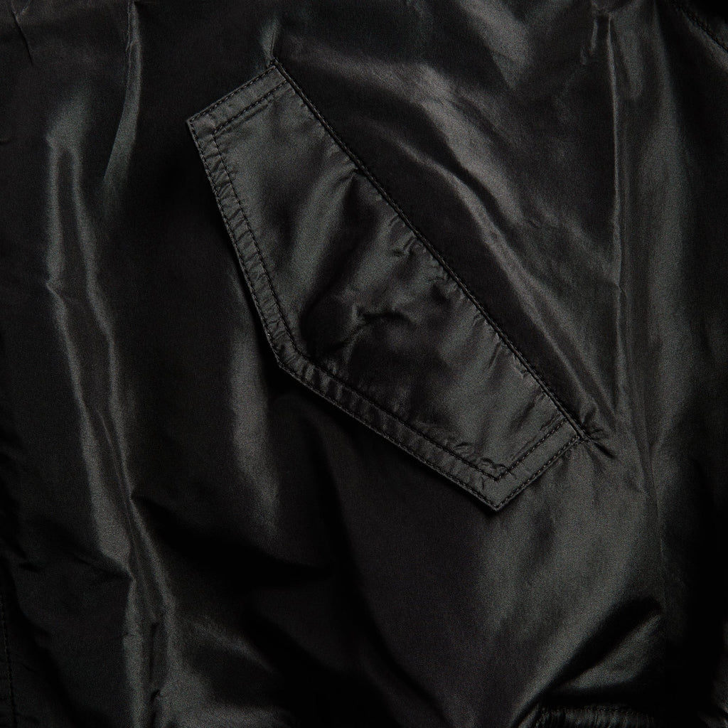 Rick Owens Secchia Flight Jacket - Black