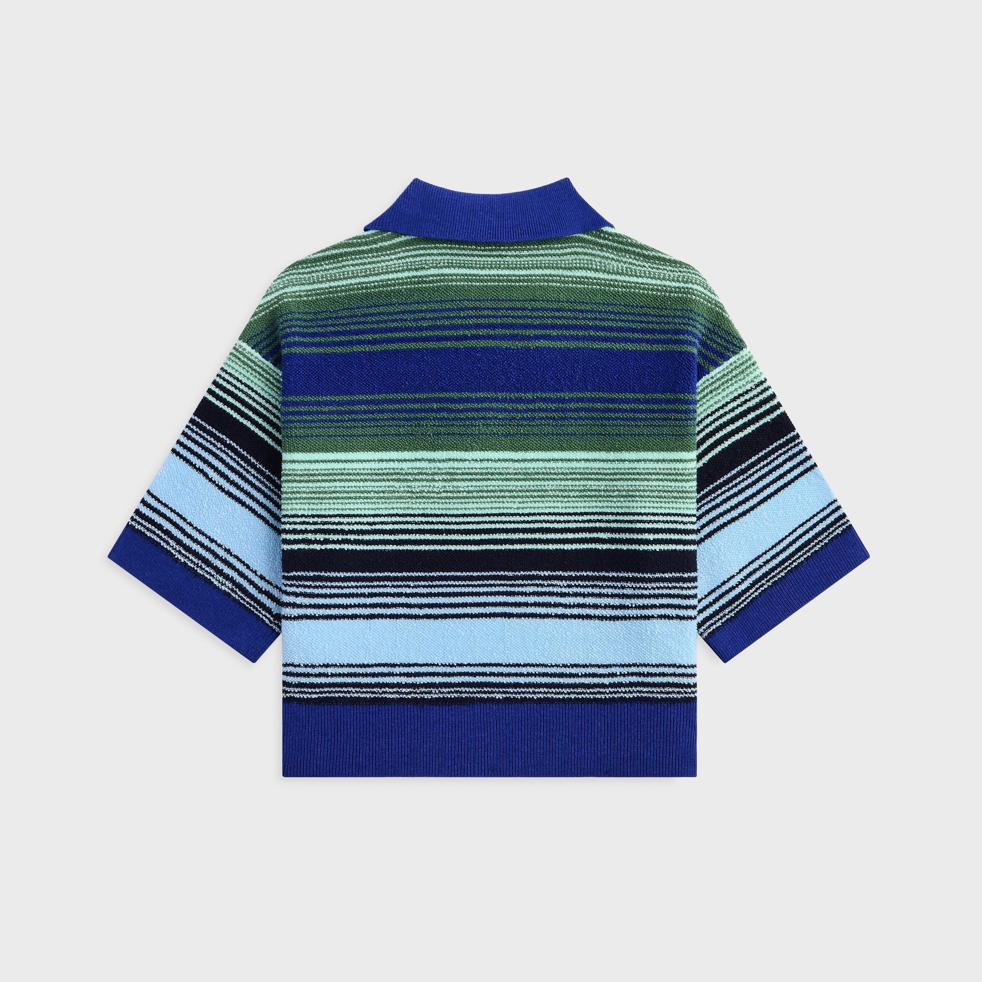 Kith Kids Striped Nelson Short Sleeve - Celeste