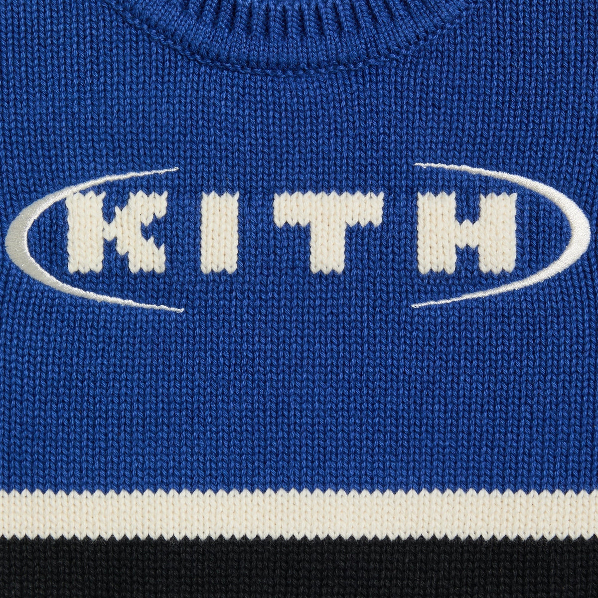 Kith Baby Varsity Nelson Knit Crewneck - Cyanotype - PH
