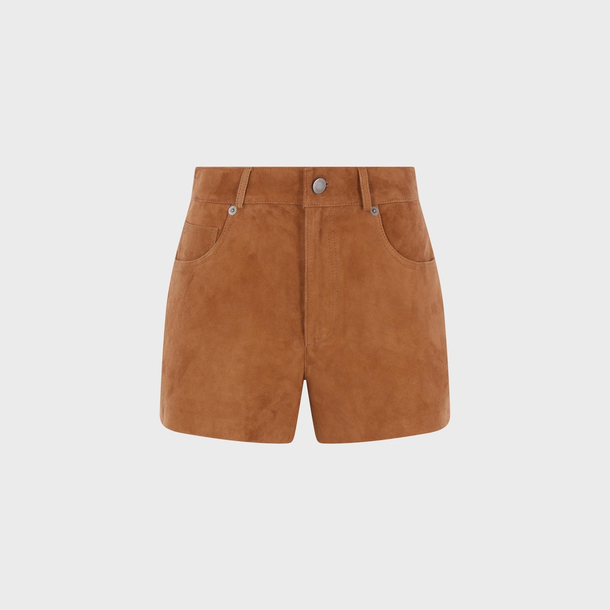 Haikure Brit Suede Short - Chocolate