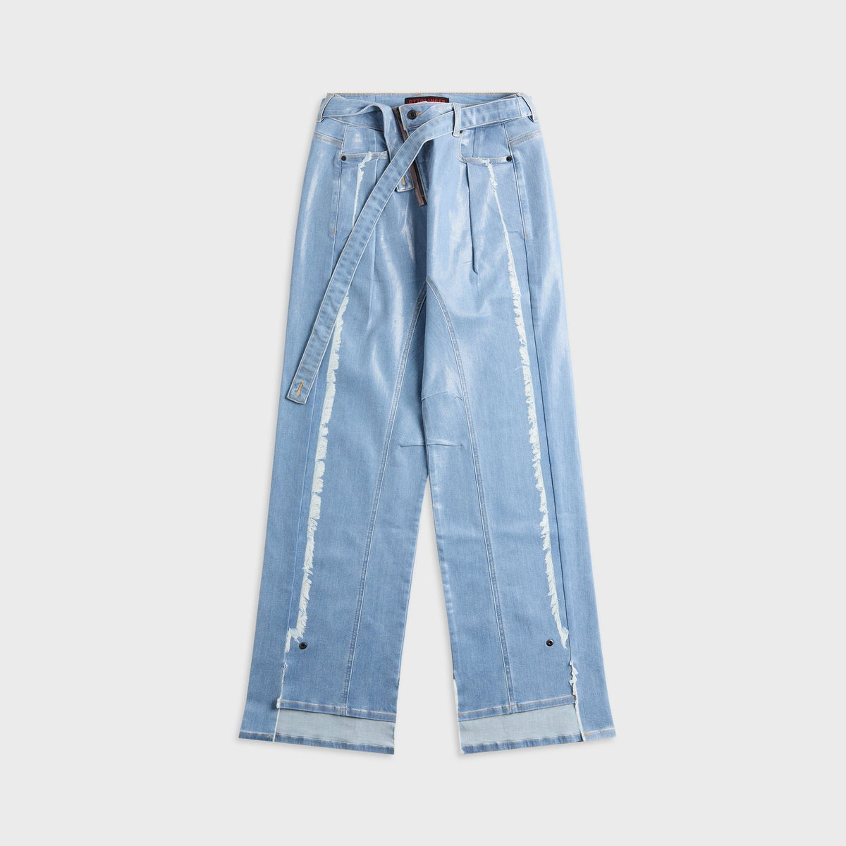 Ottolinger Glazed Baggy Jeans - Blue