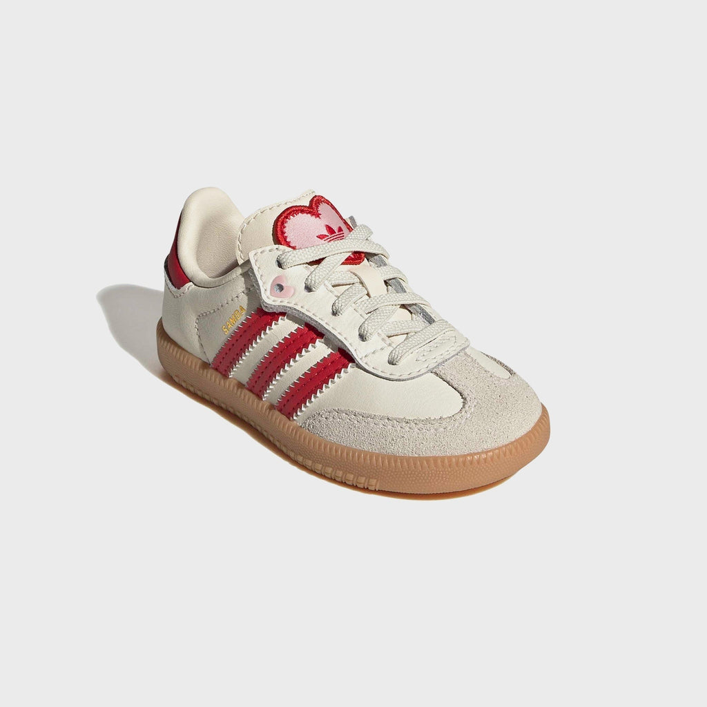adidas TD Samba OG - Cream White / Better Scarlet / Gum 3