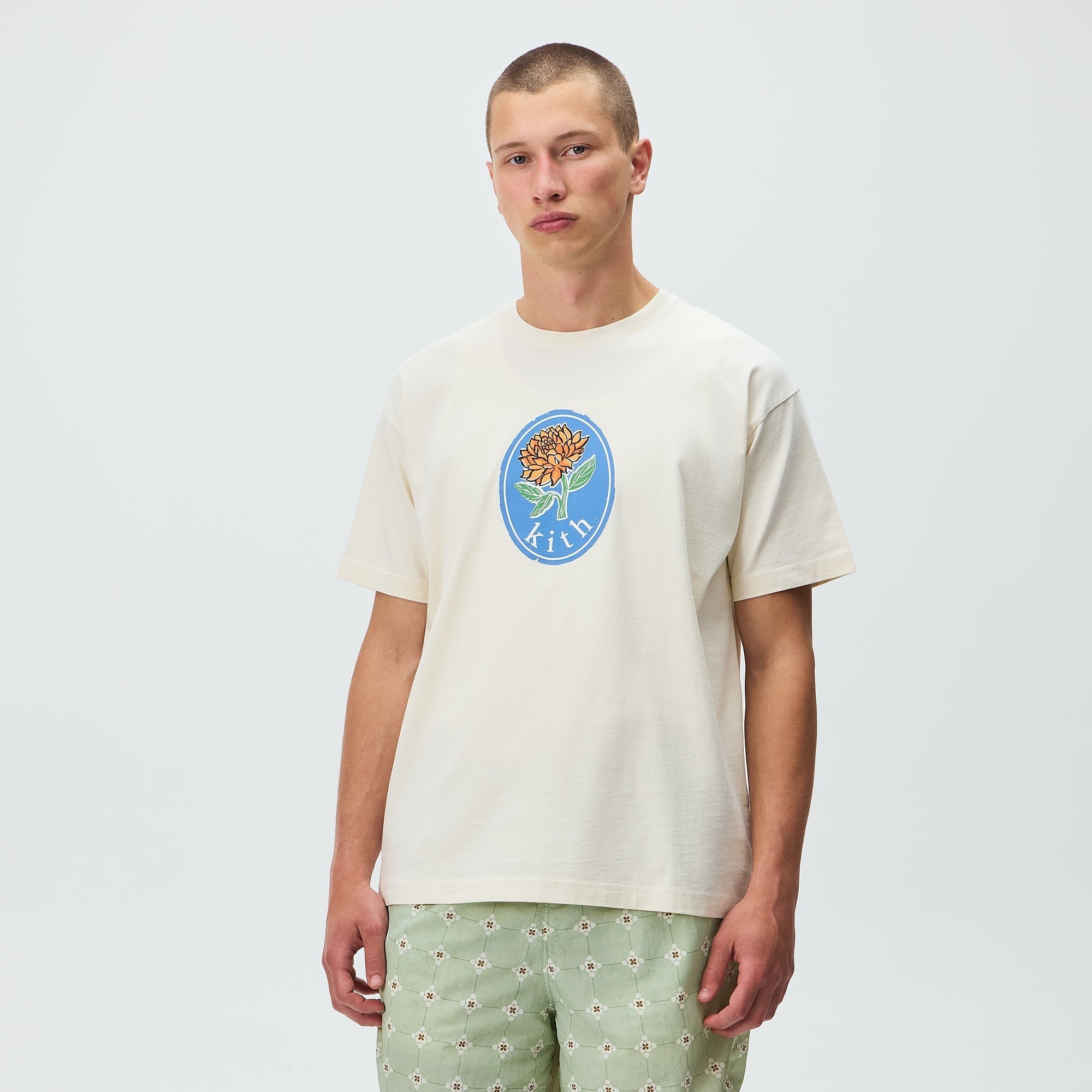 Kith Cutout Tee - Sandrift