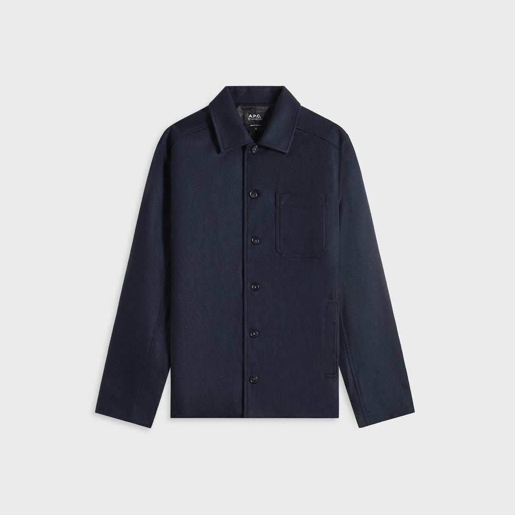 A.P.C. Veste Jamie Outerwear - Pia Heather Marine